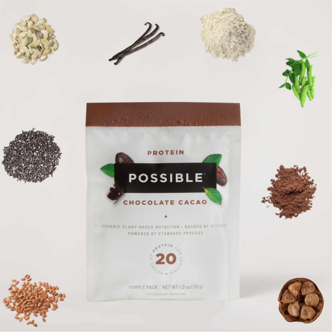 Organic Plant Protein Starter Bundle with Blender Bottle